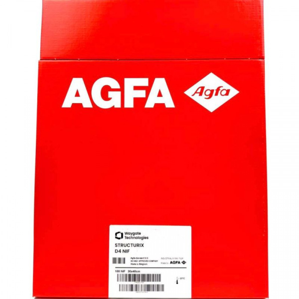 Рентгеновская пленка Agfa Structurix D4 NIF 30x40 (НЕКОНДИЦИЯ)